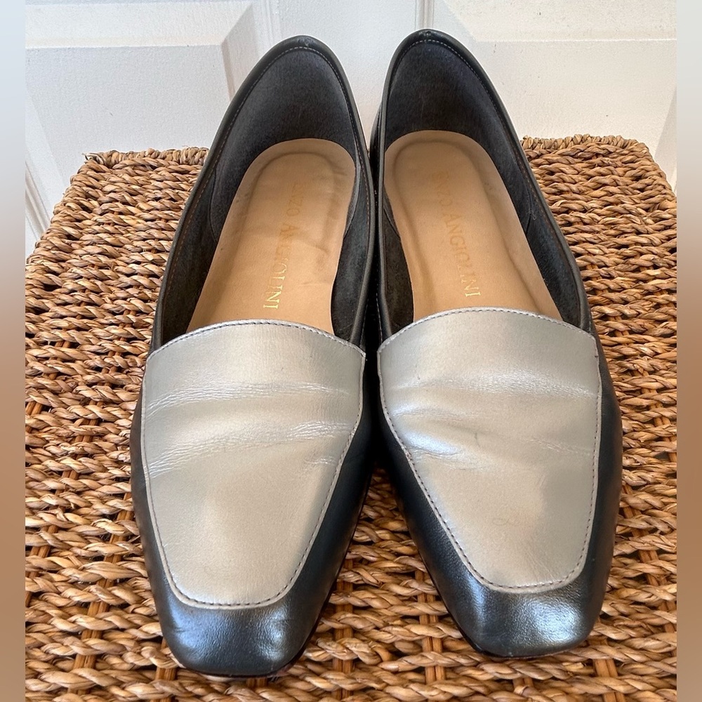 Enzo Angiolini Women’s Liberty Leather Loafers Size 7.5